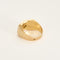 Bague 46.5 Chevalière en or jaune et diamant 58 Facettes BLO0173