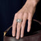 Bague 50 Spectaculaire Bague Art Déco en platine et diamant 2,54cts 58 Facettes 58FC7-1