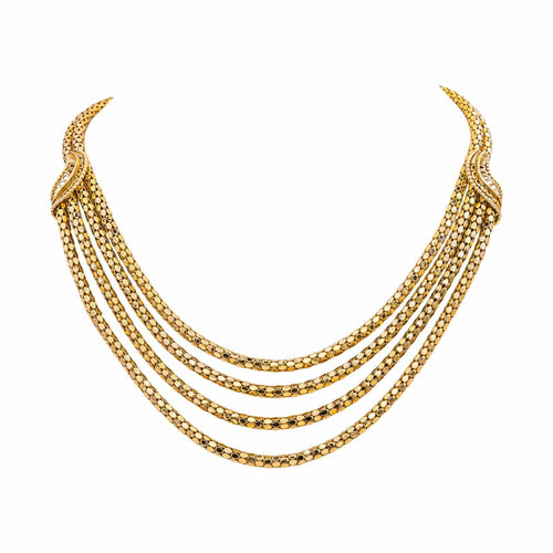 Collier Collier Or rose 58 Facettes 4860176CN