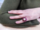 Bague 52 Bague or rose perle et rubis 58 Facettes Bag.perl.Ru.DV42
