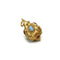 Pendentif Pendentif or, cornalines et turquoises 58 Facettes 240151R