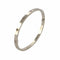Bracelet Bracelet Cartier Love petit modèle or blanc 6 diamants 58 Facettes