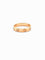 Bague 51 Alliance Love Cartier petit modèle or rose 18 carats 58 Facettes
