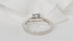 Bague 52 Bague solitaire en or blanc et diamant 58 Facettes 29909/28189