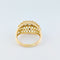 Bague 62 Bague Dôme en or jaune  et diamant 58 Facettes 33373