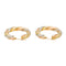 Boucles d'oreilles Boucles d'oreilles Créoles Or jaune, Or blanc, Or rose 58 Facettes 3683057CN