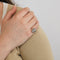 bague 51 Bague Art Déco or jaune et or gris, diamants et saphirs 58 Facettes 240255