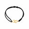 Bracelet Dinh Van Bracelet Cordon Double Cœur Or jaune 58 Facettes 5119889RV