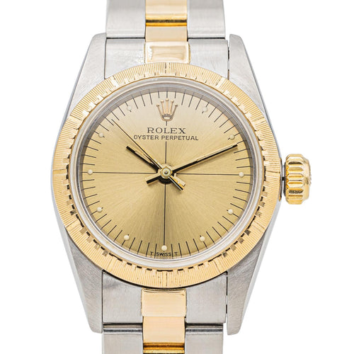 Montre Rolex Montre Oyster perpetual Acier, Or jaune 58 Facettes 3866800RV
