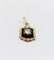 Pendentif Pendentif victorien or 18k et argent diamant table 5mm (circa 1850) 58 Facettes A06304