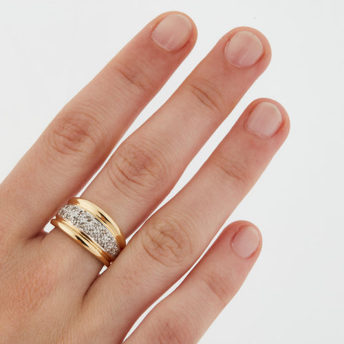 Bague BAGUE 2 OR 18 CARATS 58 Facettes REF 3053/19