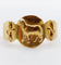 Bague 58.5 Bague chevalière antique or ornée d'un agneau épaulé de fleurs de lys 58 Facettes A05264