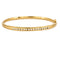 Bracelet Bracelet Rigide Rivière or jaune diamants 58 Facettes LP1054