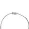 Ligne tennis or blanc diamants. 58 Facettes 34343