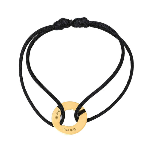 Bracelet Dinh Van  Bracelet Cordon  Or jaune 58 Facettes 4501010CN