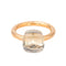 Bague 53 Pomellato Bague  Nudo  Or rose Topaze 58 Facettes 3806660CN