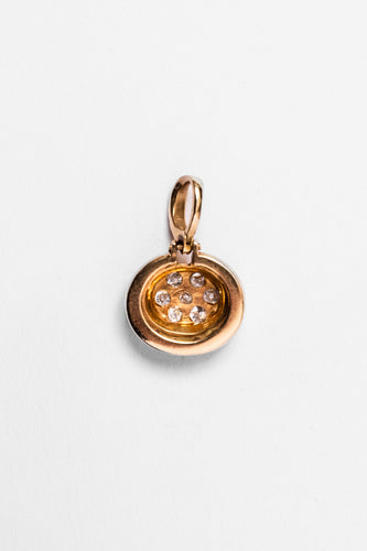 Pendentif Pendentif or jaune et diamants 58 Facettes DiamM