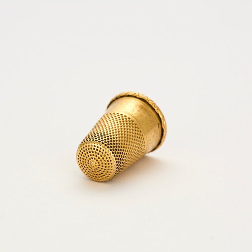 Accessoire Dé a coudre ancien en or jaune 18K 58 Facettes