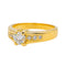 Bague 54 Bague Solitaire Or jaune Diamant 58 Facettes 3704300CN