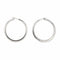 Boucles d'oreilles Boucles d'oreilles Créoles Or blanc 58 Facettes 3849279CN