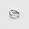 Bague 53 Bague en or gris et diamants 58 Facettes SBR1758