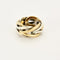 Bague 51 CHRISTOFLE - Bague en or jaune, blanc et citrine 58 Facettes ROM1292