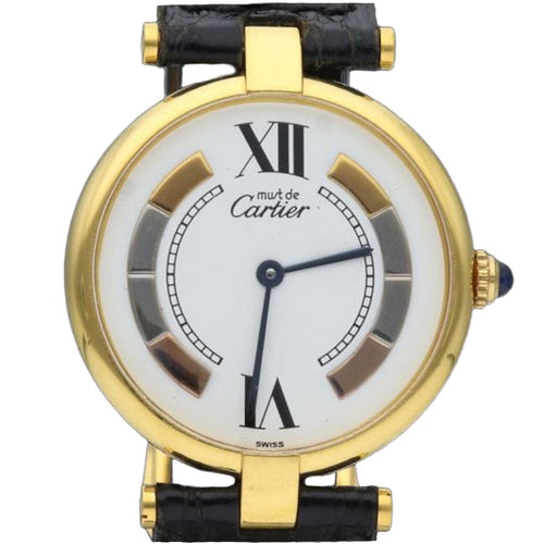 Montre Cartier Montre Must De Cartier Vermeil 58 Facettes MT41228