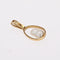 Pendentif Pendentif en or et sa perle baroque 58 Facettes CVP17