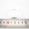 Bracelet or blanc saphirs 58 Facettes