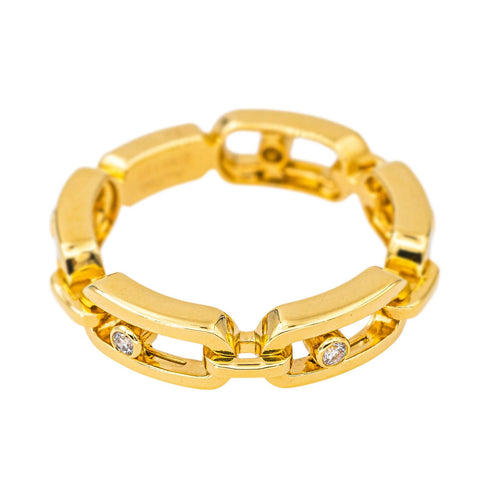 Bague 51 Messika Bague Move Link Multi Or jaune Diamant 58 Facettes 4166989RV