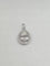 Pendentif Pendentif poire 18 carats 58 Facettes