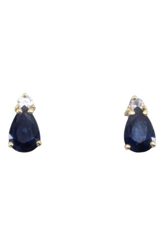 Boucles d'oreilles BOUCLES D'OREILLES SAPHIRS ET DIAMANTS 58 Facettes 083811