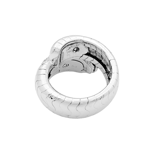Bague 54 Bague CARTIER, "Lakarda", or blanc, diamants. 58 Facettes 34621