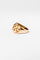 Bague 55 Bague Dôme en or jaune 58 Facettes