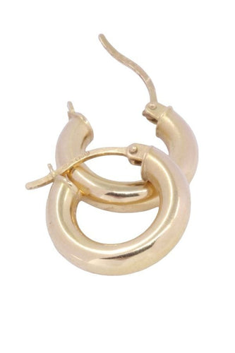 Boucles d'oreilles Créoles modernes 58 Facettes 088331