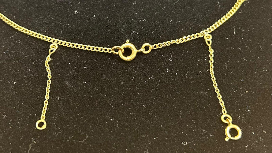 Collier Chaine Maille Gourmette 58 Facettes LP192/8