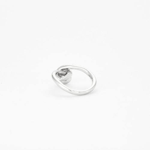 Bague 52 Bague spirale pavée de diamants 58 Facettes 2572