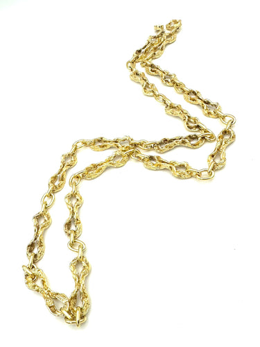 Collier GILBERT ALBERT. Sautoir en vermeil 58 Facettes