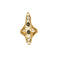 Bague 52 Bague or jaune et perles 58 Facettes FON19512