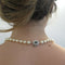 Collier Collier or blanc en perle de culture 58 Facettes