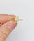 Bague 56 Bague marquise style Art nouveau filigranée vintage en or 18k 58 Facettes A06641