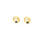 Boucles d'oreilles Puces d'oreilles or jaune et diamants 58 Facettes
