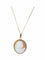 Pendentif Pendentif camée coquillage or jaune 58 Facettes