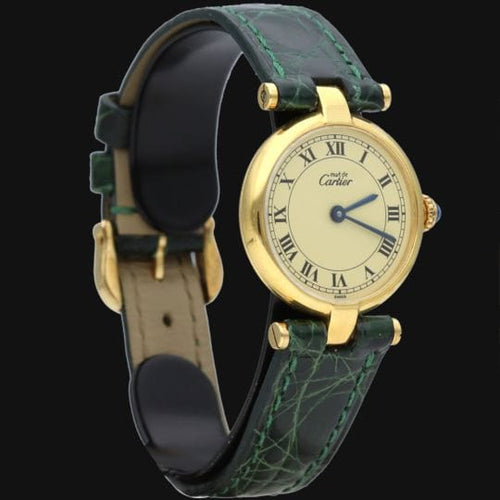 Montre Cartier Montre Must De Cartier Vermeil 58 Facettes MT43218