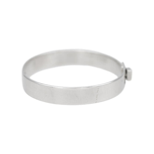 Bracelet Dinh Van  Bracelet Jonc Serrure Argent 58 Facettes 4744180CN