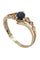 Bague 53 BAGUE MODERNE SAPHIR ET DIAMANTS 58 Facettes 087591