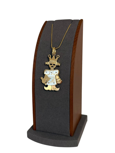 Pendentif POMELLATO - Pendentif Queen taille longue en or jaune 58 Facettes