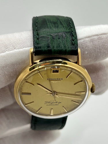 Montre Longines Flagship 3407 Automatique Or 18K 58 Facettes