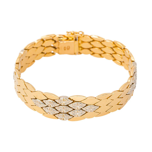 Bracelet Bracelet Or jaune, Or blanc 58 Facettes 4470158RV