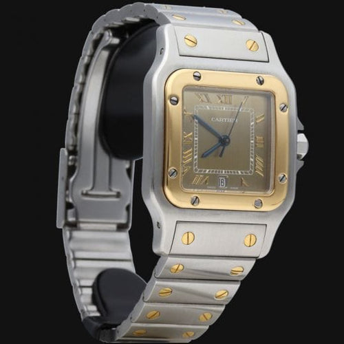 Montre Cartier Montre Santos Galbee 58 Facettes MT43410
